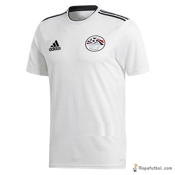 Camiseta Egipto Replica Segunda Ropa 2018 Blanco